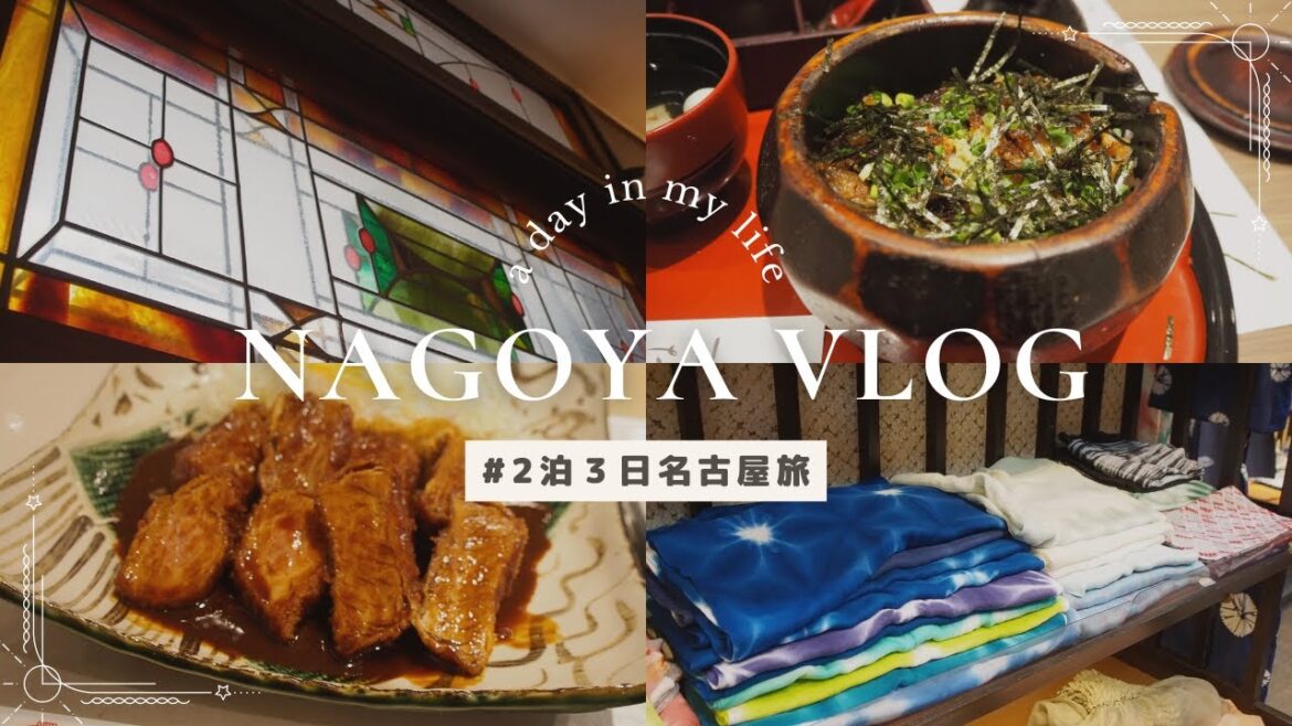【総集編】2泊3日愛知旅行｜着物旅👘🧸💓｜グルメ堪能と絞り体験｜trip vlog