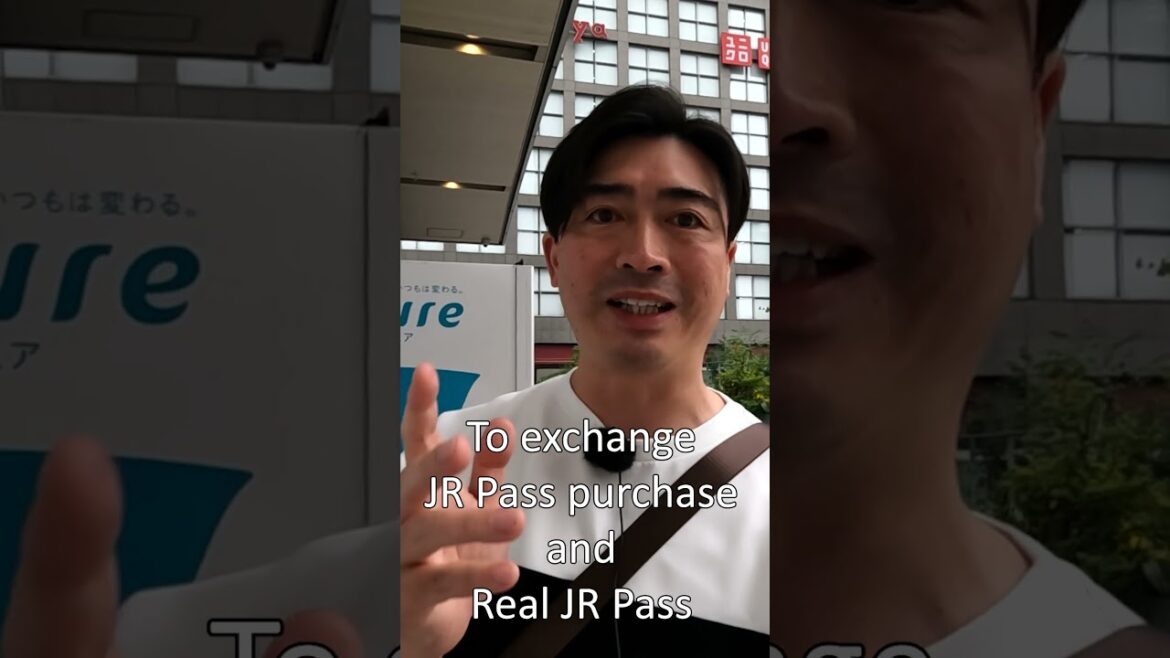 Concerning JR Pass, what's you should do in Japan is...