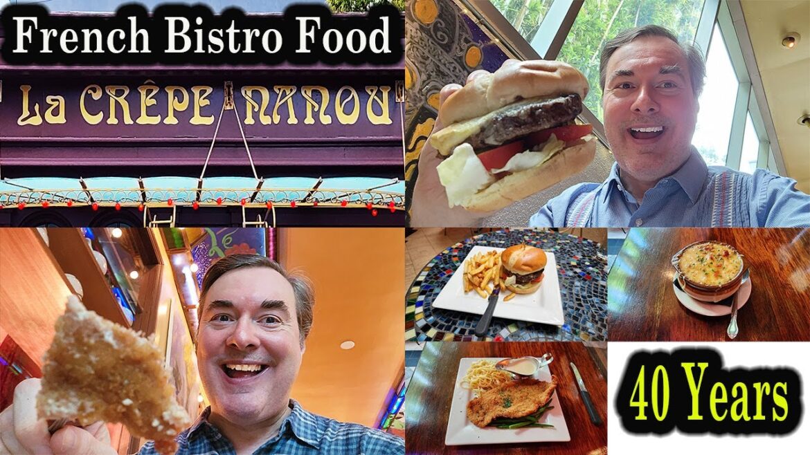 New Orleans Travel Vlog Restaurant Review Videos of French Food at La Crêpe Nanou French Bistro