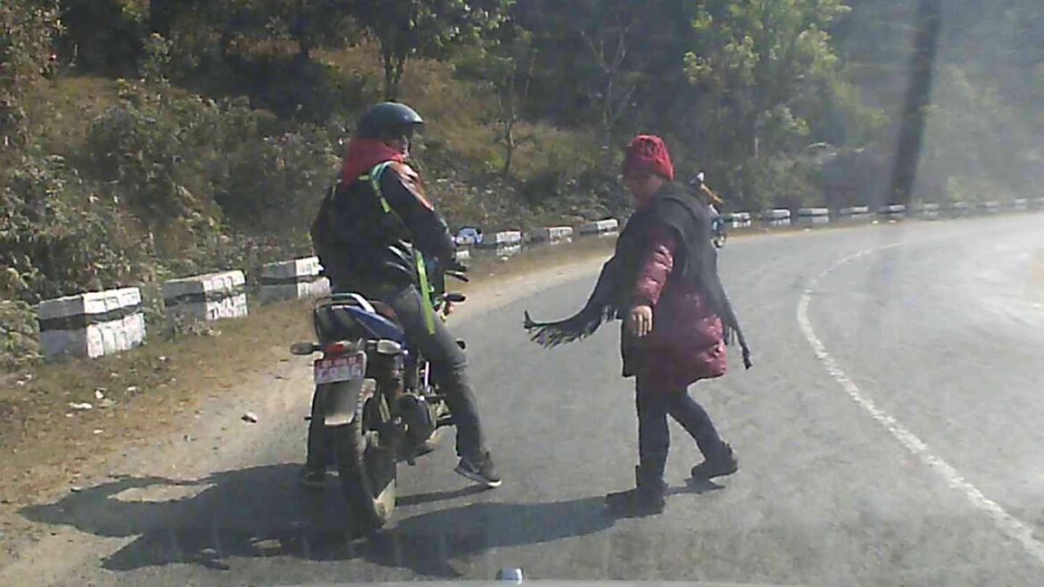 Motorbike and Bus Accident - Nepal