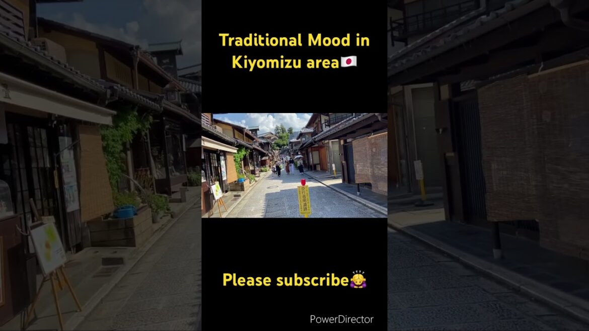 【KYOTO 】Traditional Mood in Kiyomizu area #walkingtour #kyototrip #temple #kyototemple #goodviews 【KYOTO 】Traditional Mood in Kiyomizu area #walkingtour #kyototrip #temple #kyototemple #goodviews