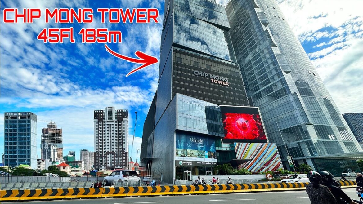 Beautiful Street Touring In Phnom Penh City l  Cambodia Trip Aug 2023