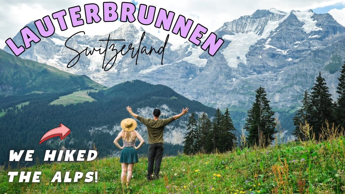 🇨🇭So BEAUTIFUL it looks FAKE! Lauterbrunnen SWITZERLAND Vlog | American’s first visit 🇨🇭So BEAUTIFUL it looks FAKE! Lauterbrunnen SWITZERLAND Vlog | American's first visit