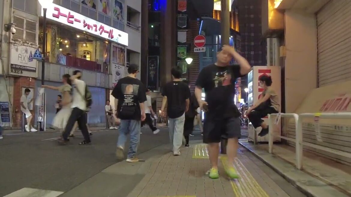 Japan Nightlife 2023 Beautiful girls and Japanese host club in Tokyo 4k