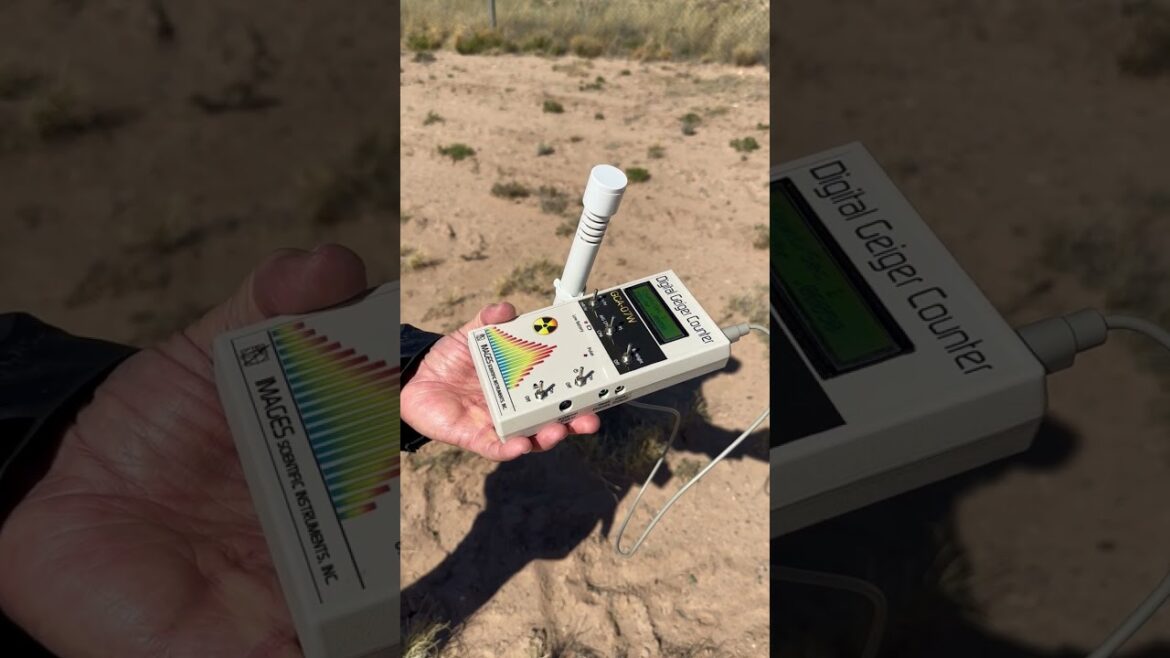 Exploring nuclear ground zero at Trinity Site #shorts #wwii #manhattanproject  #oppenheimer #nuclear