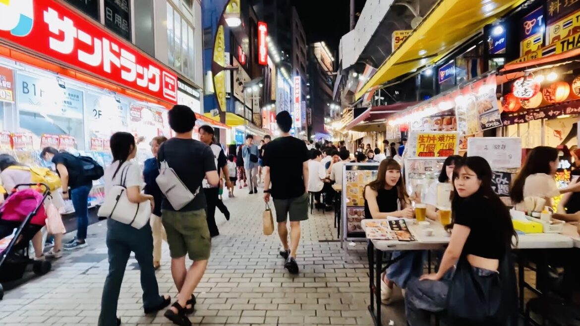 [Japan Travel] Night Market in Tokyo Japan