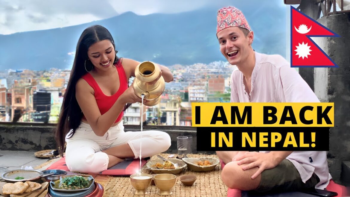 Nepali Girl Shows Me BEST Food in Nepal! (I am Back) Nepali Girl Shows Me BEST Food in Nepal! (I am Back)
