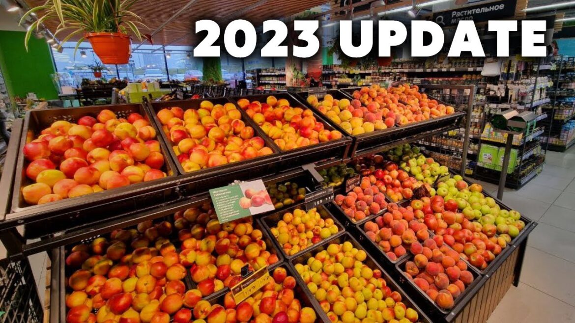 Russian TYPICAL Supermarket: What are PRICES like in 2023? Russian TYPICAL Supermarket: What are PRICES like in 2023?