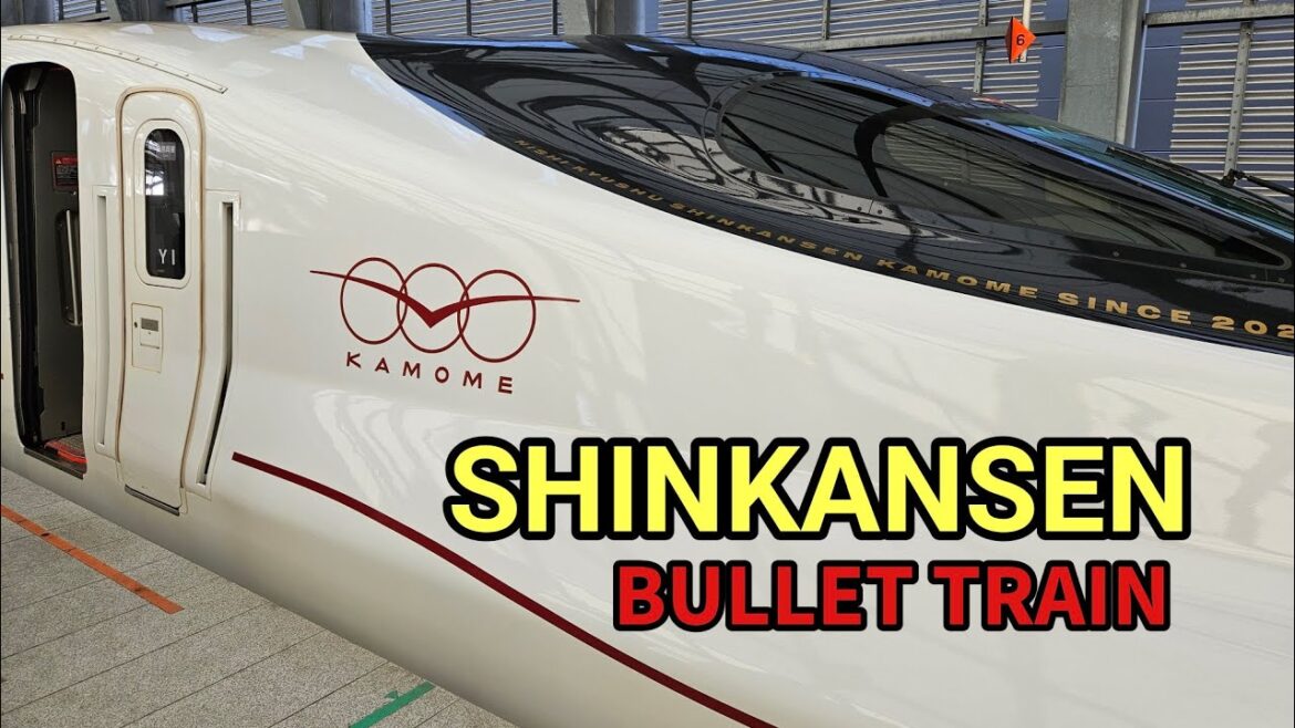 Kamome Shinkansen New Bullet Train Nagasaki Takeo Onsen Route
