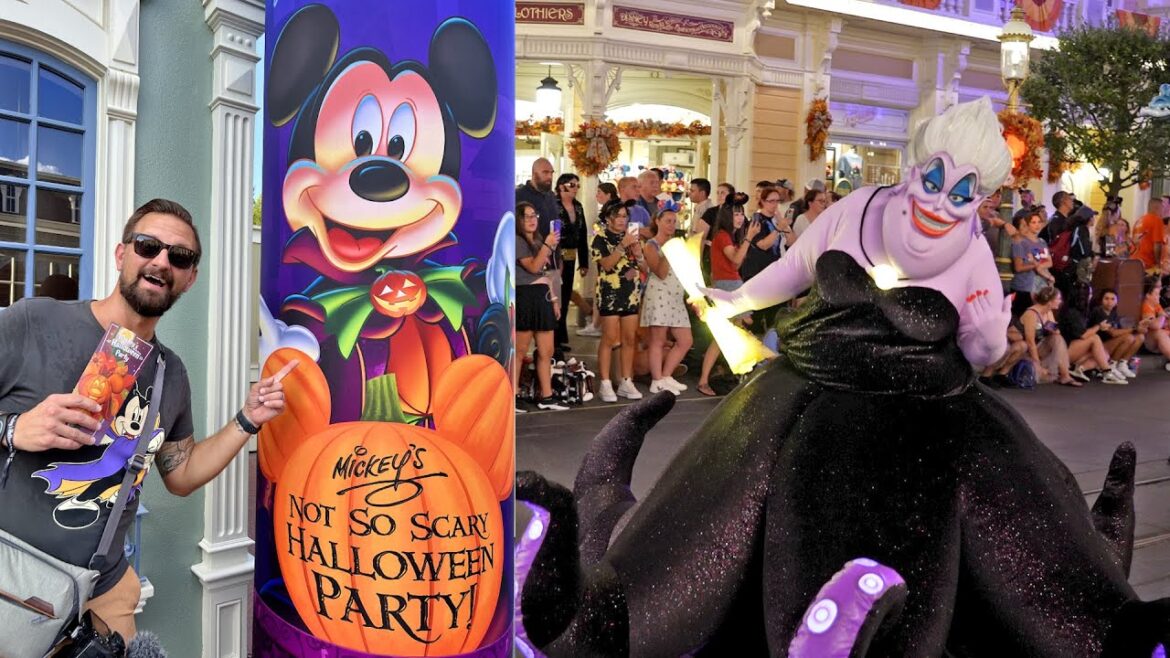 Mickey's Not So Scary Halloween Party At Disney World's Magic Kingdom! | NEW Food, Parade & Firework