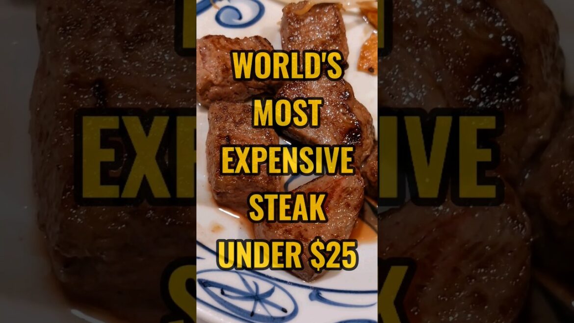 Cheapest Kobe Beef at $25: Where to get the world’s most expensive steak #kobe #japan #shorts #reels Cheapest Kobe Beef at $25: Where to get the world's most expensive steak #kobe #japan #shorts #reels