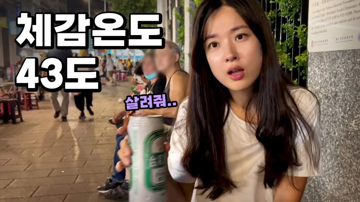 우리가 기록적인 폭염을 뚫고 대만에 온 이유 [대만 01] _타이페이