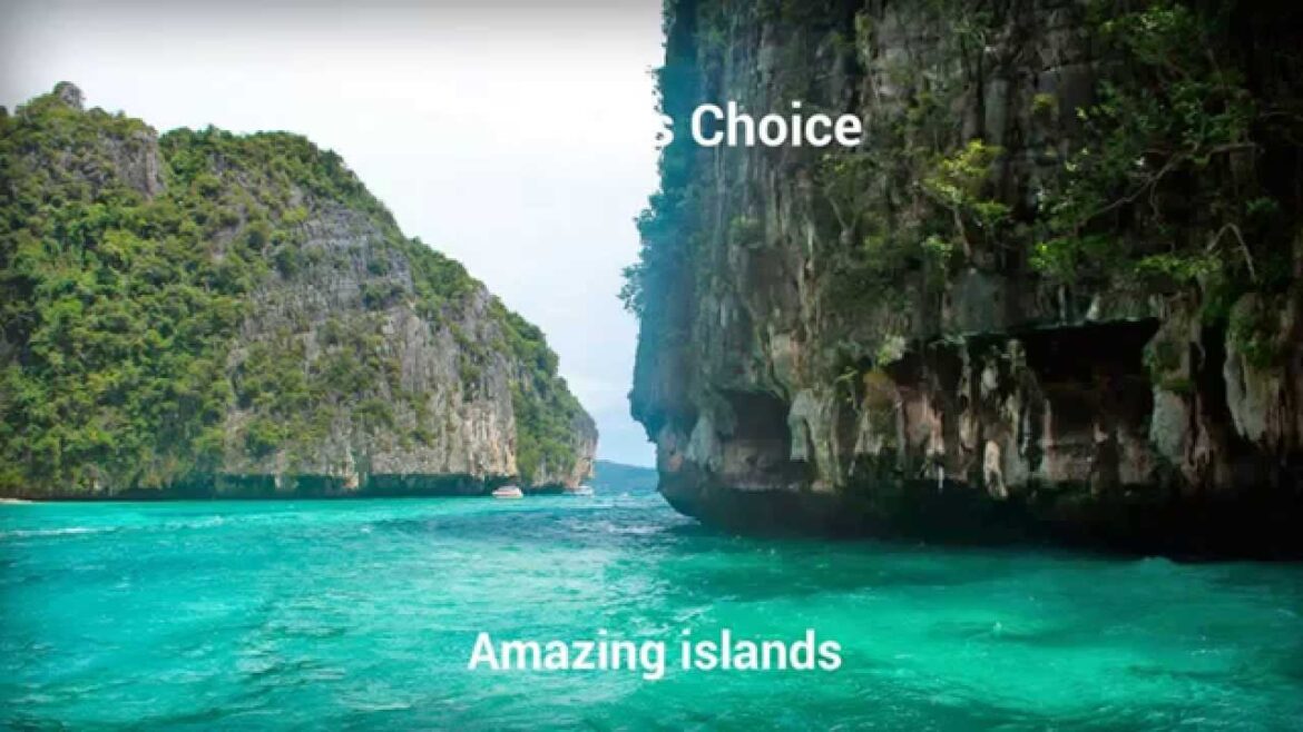Travelers choice :Amazing islands