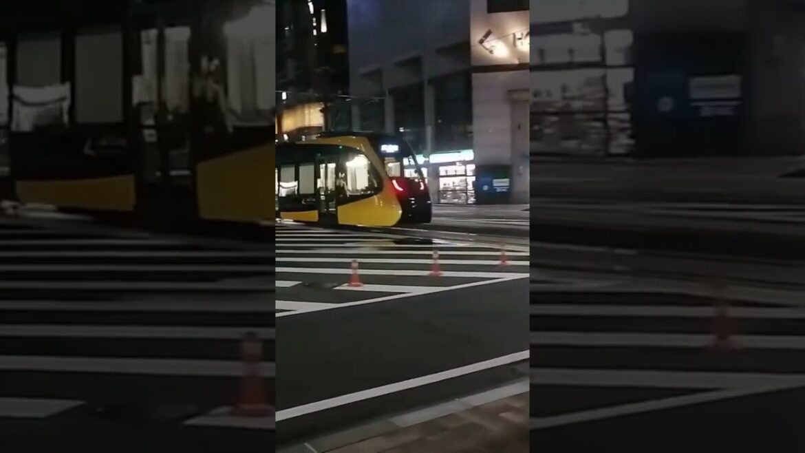 Japanese NightLight Electric Train | Exploring Japan Enchanting Streets | DP Japan Diary  #adventure