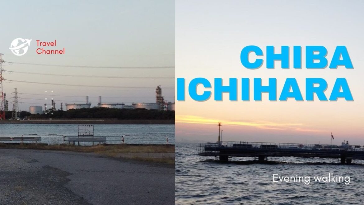 「4K」Chiba: Ichihara・Evening walking from city to seaside 「4K」Chiba: Ichihara・Evening walking from city to seaside