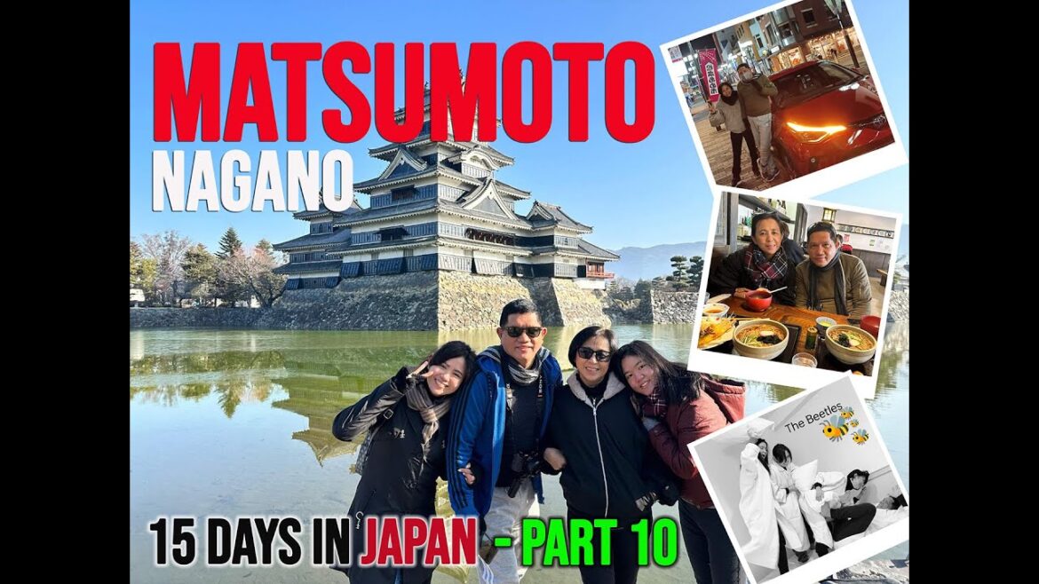 Winter in JAPAN 2023  Matsumoto Castle, Nagano  #japan #nagano #boggstv2021 #winterinjapan