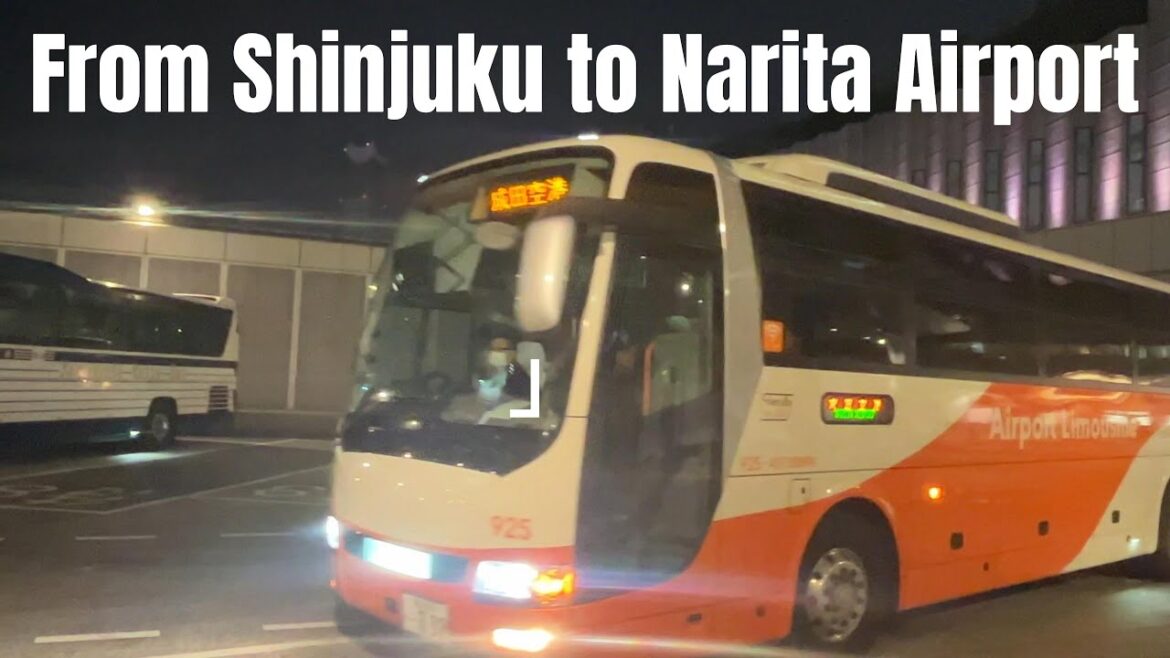 How to take the bus from Shinjuku Station to Narita Airport How to take the bus from Shinjuku Station to Narita Airport