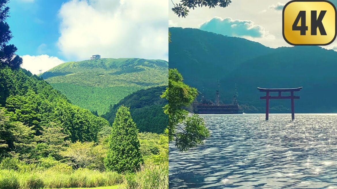 [4K] Hakone, Japan - Walking Tour Lake Ashi 2023