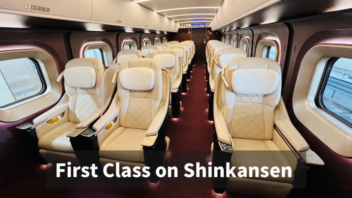 First Class on Bullet Train Shinkansen 🇯🇵 | “Gran Class” | Tokyo – Nagano First Class on Bullet Train Shinkansen 🇯🇵 | "Gran Class" | Tokyo - Nagano
