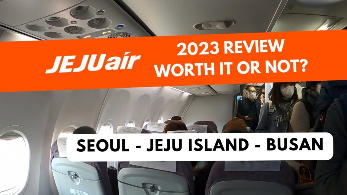 Jeju Air Review (Seoul - Jeju Island - Busan) | Seat, Check-In And Overall