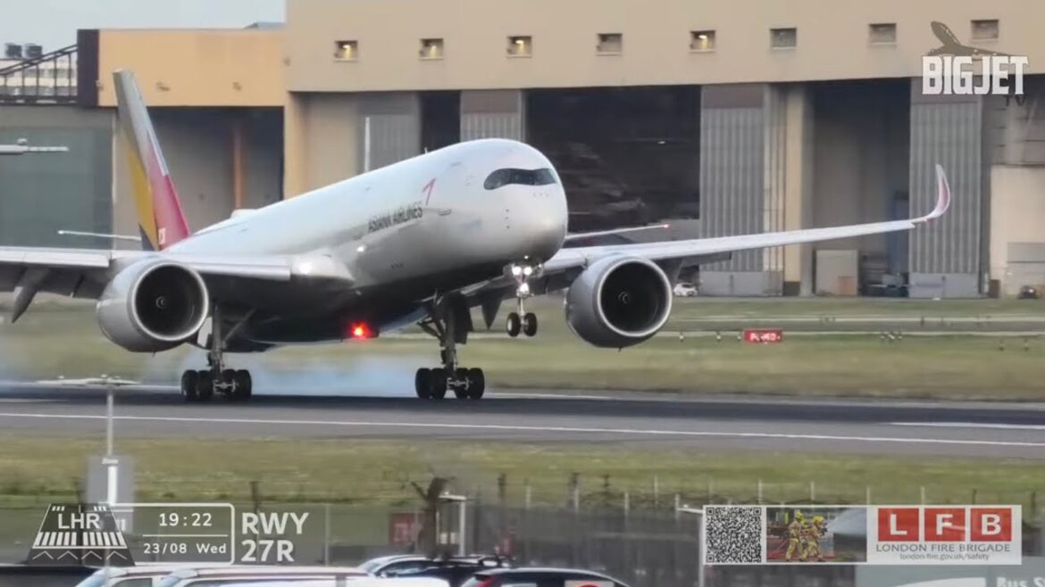 London Heathrow Airport 27R Arrivals