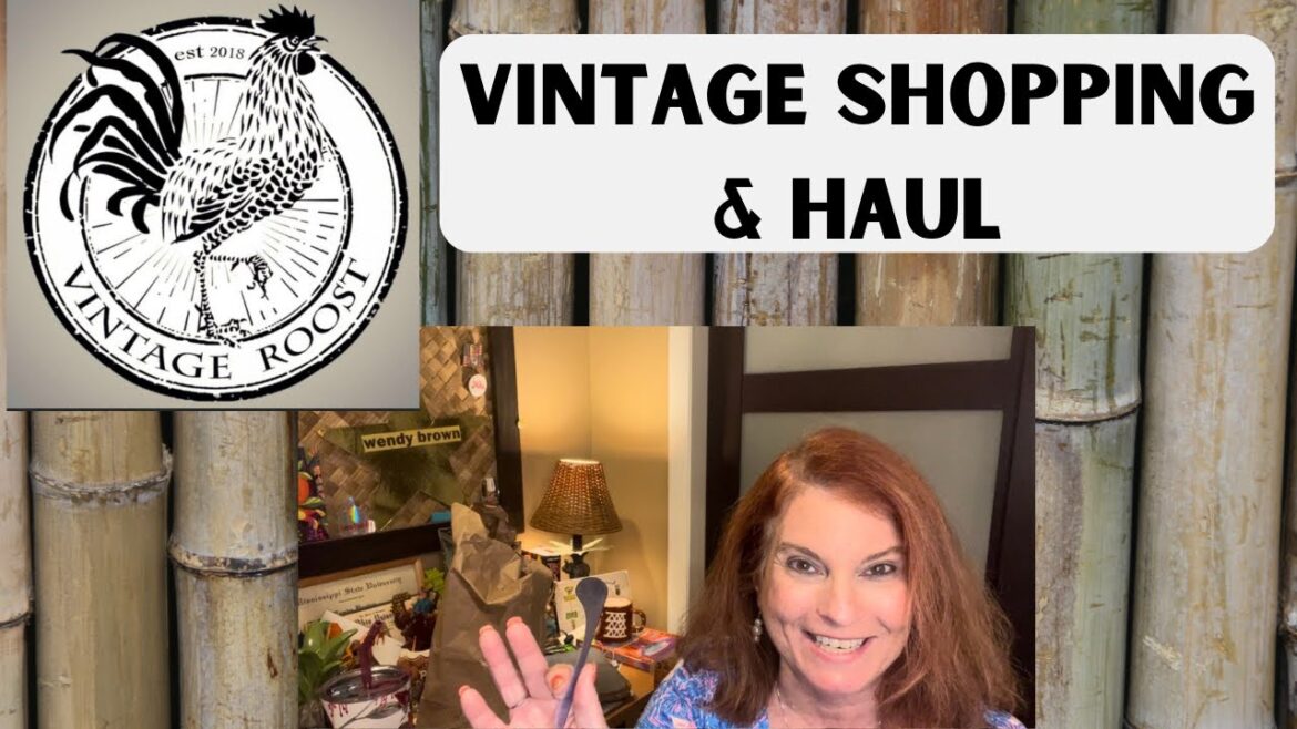VINTAGE SHOPPING & HAUL at Vintage Roost in Tampa, Florida