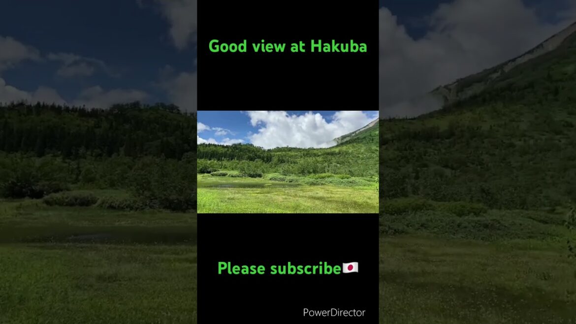 【JAPAN】Good View at Hakuba