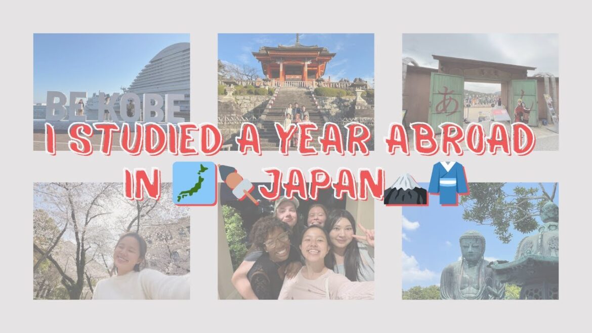 I studied a year abroad in JAPAN 🇯🇵