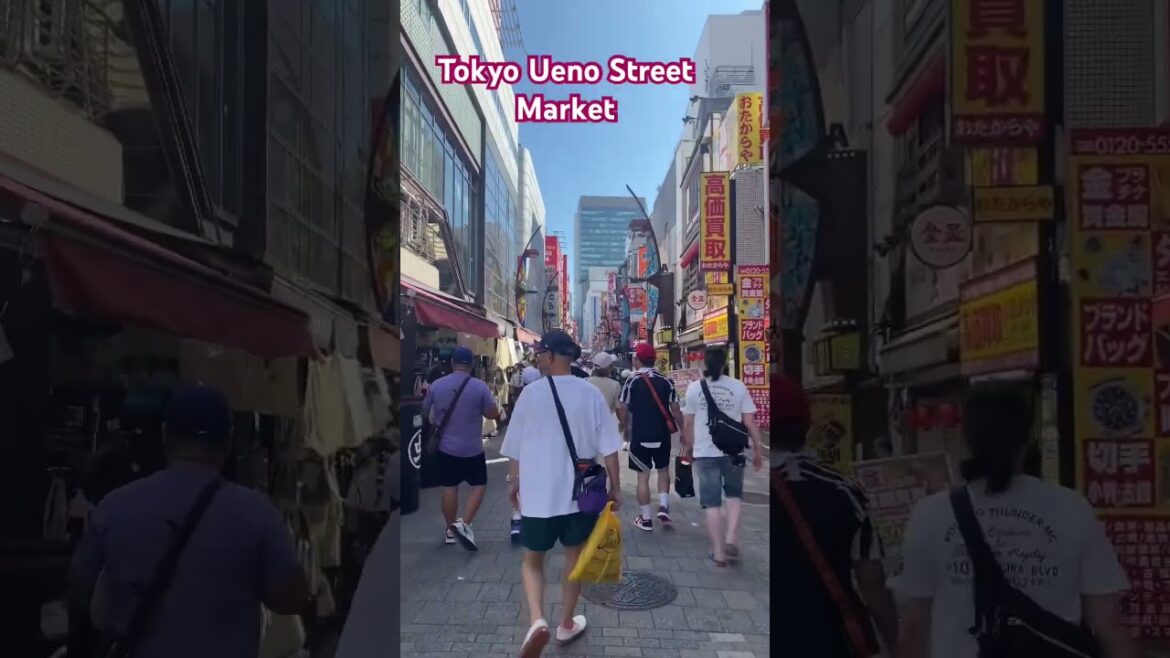 Tokyo Ueno Street Market, Ameyoko Shopping District! #japan #tokyo #streetfood @yamtravelujp3765