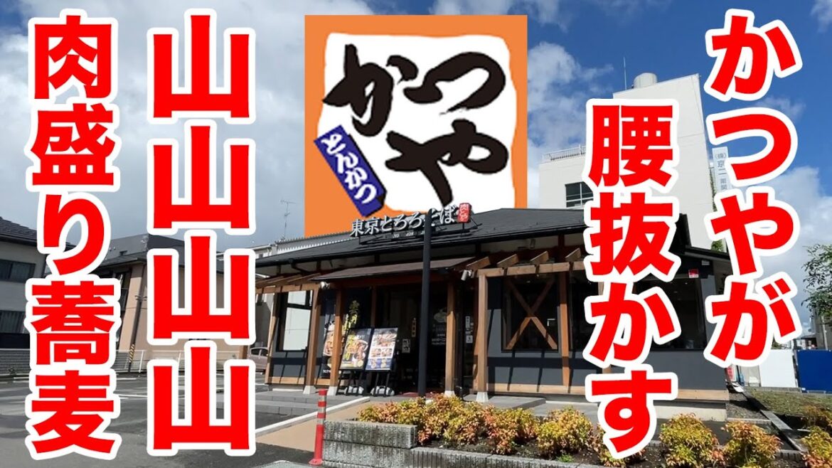 かつやの新業態で腰抜かすほど山山の肉盛り蕎麦が海満開だった!! かつやの新業態で腰抜かすほど山山の肉盛り蕎麦が海満開だった!!