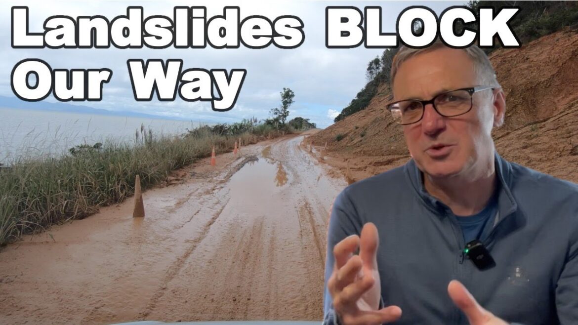 Landslides Disrupt Our Motorhome Adventure  – EPIC Van Life New Zealand Trip – Part 2 Landslides Disrupt Our Motorhome Adventure  - EPIC Van Life New Zealand Trip - Part 2