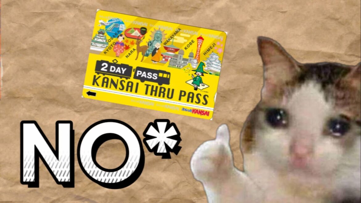 Should you buy the Kansai Thru Pass? – Ep.1 Japan Slash🗡️or Pass👁️👄👁️ Should you buy the Kansai Thru Pass? - Ep.1 Japan Slash🗡️or Pass👁️👄👁️