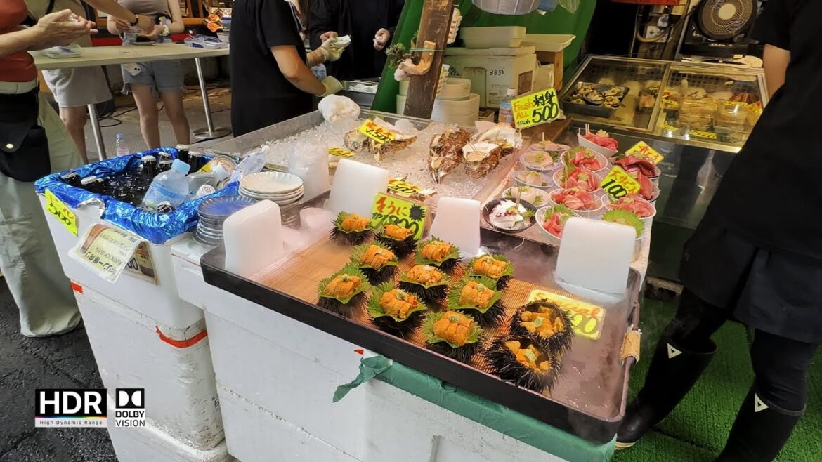 JAPAN TRAVEL | Tsukiji Outer Market is one of the biggest fish markets in Japan
