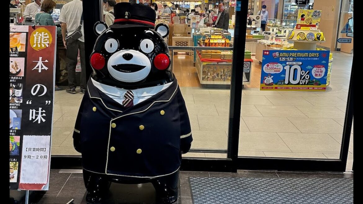 Riding the Shinkansen from Kumamoto to Kyoto, Japan