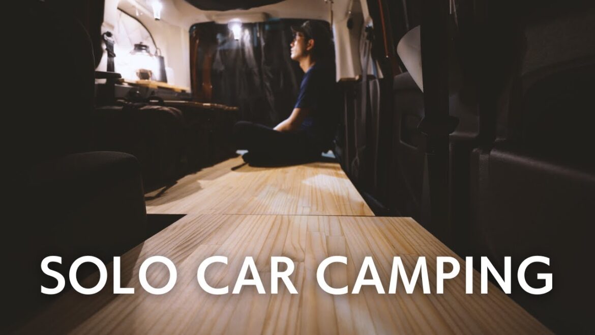 [Car camping] Spend a comfortable night with DIY "Kangoo" for sleeping in the car