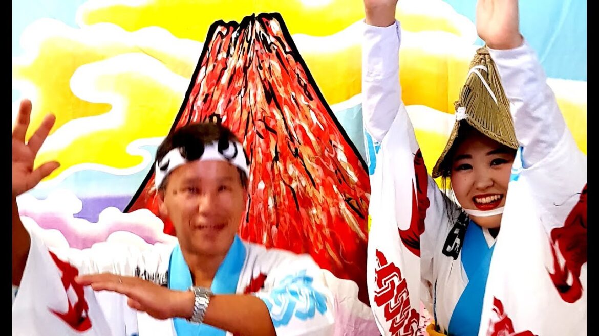 Awa Odori Tokushima at Japan Day Auckland 2019.