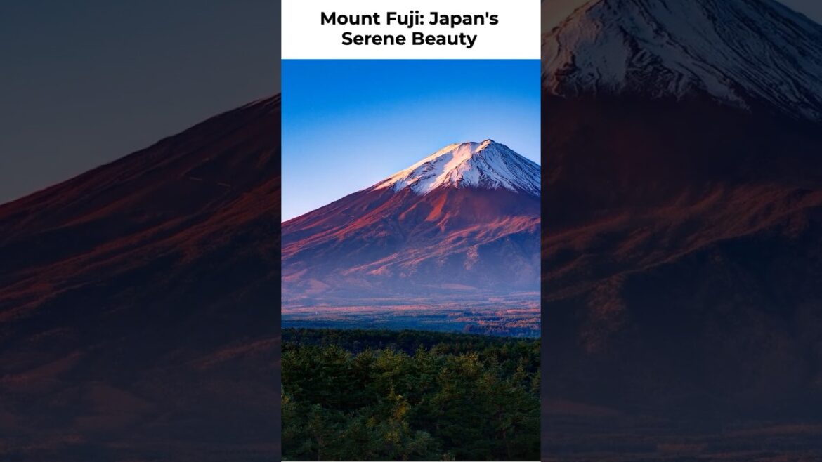 Have you seen Mount Fuji’s iconic peak up close?🇯🇵🌸 #travel2023 #travel #asmr #travelvlog #japan