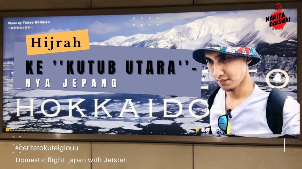 PENERBANGAN DOMESTIK JEPANG PERTAMA SAYA LANGSUNG KE HOKKAIDO