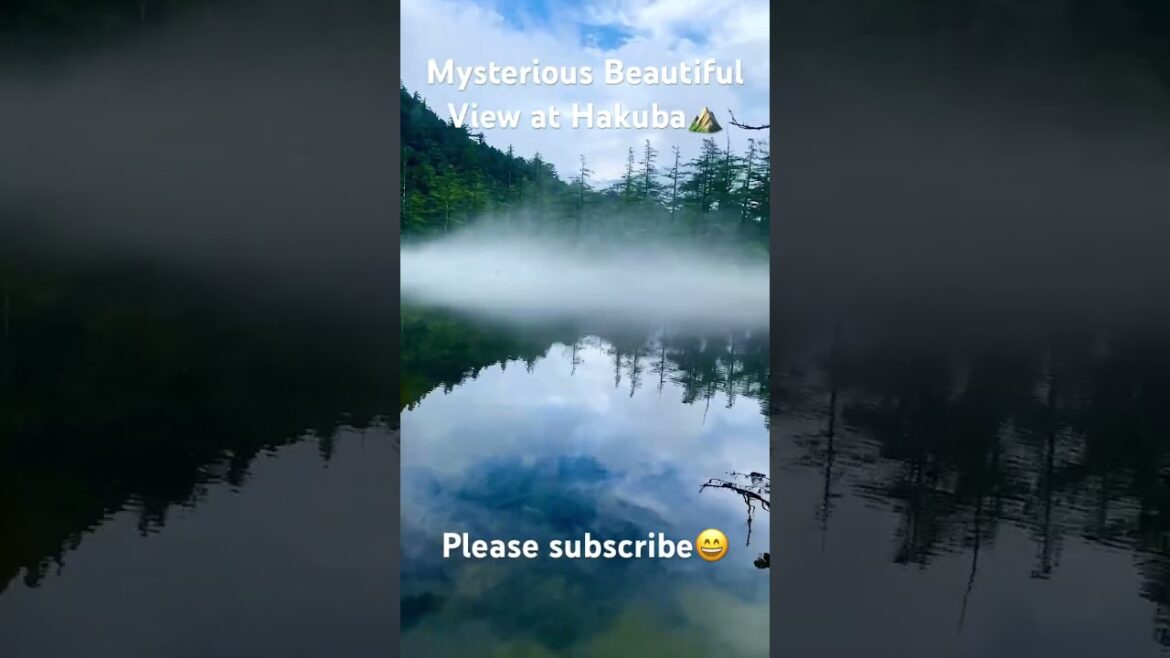 【JAPAN】Mysterious & Beautiful View at Hakuba