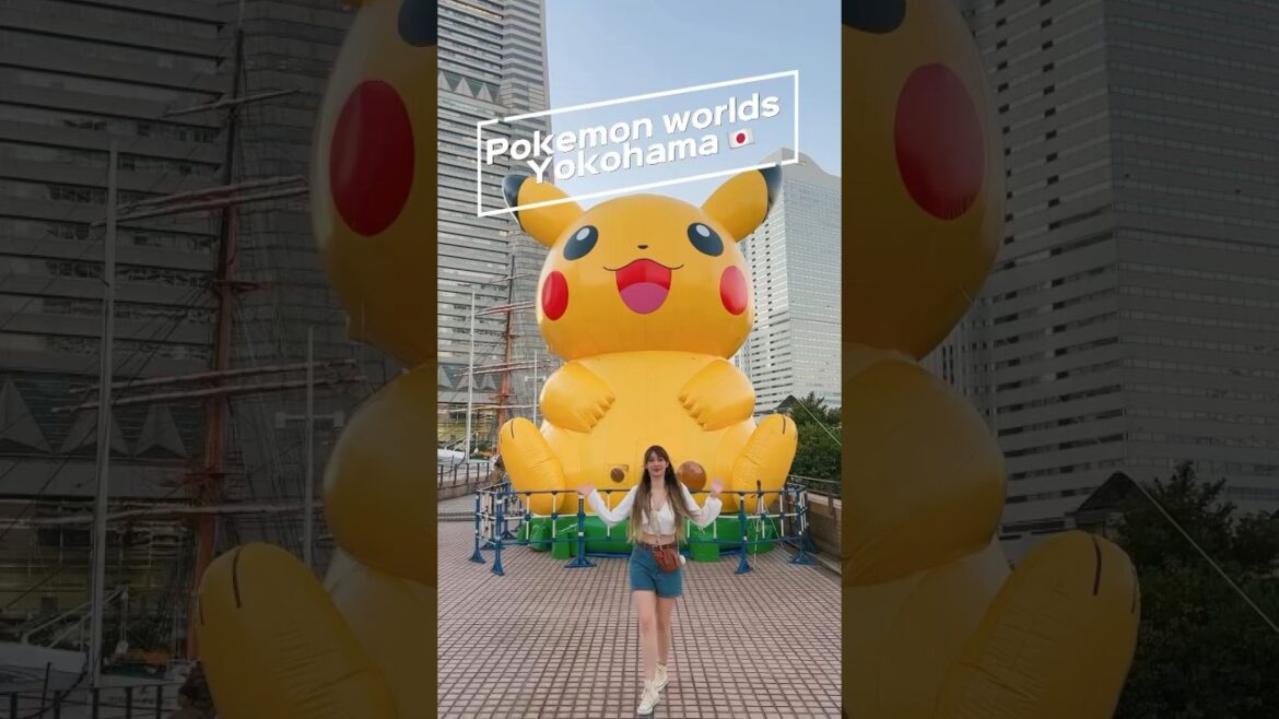Pokemon Outbreak 📍 Yokohama, Japan 🇯🇵 🎡 #discovertokyo
