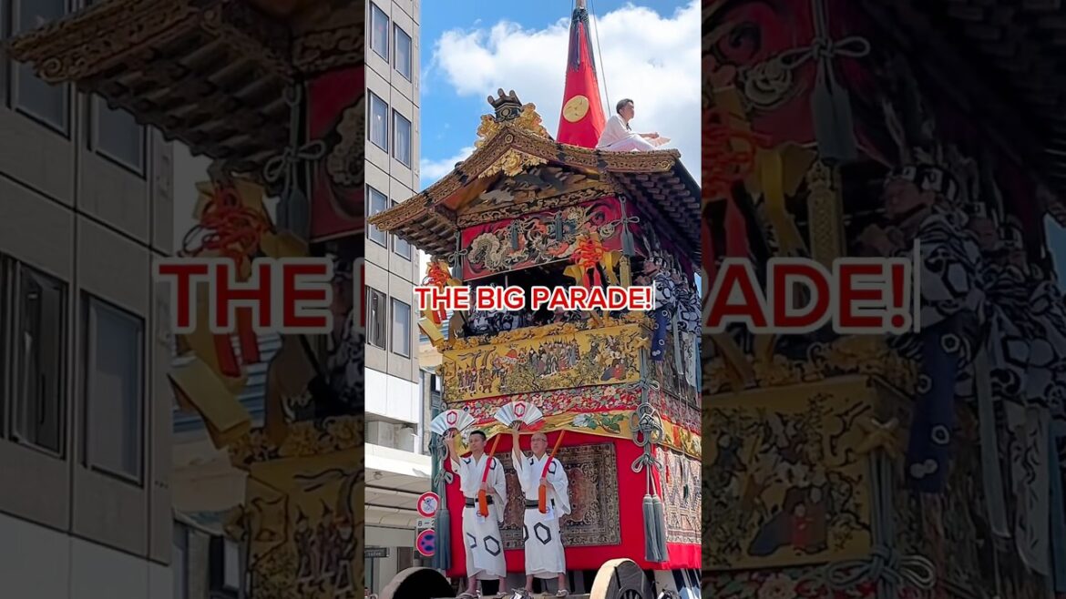 Kyoto | Gion Festival Highlights! 祇園祭2023 #shorts