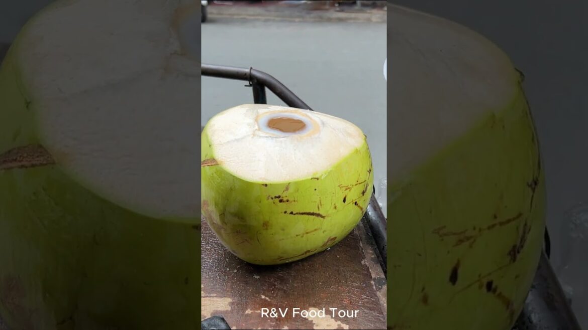 Big fresh coconut cutting skill #shorts #streetfood #viral #coconut #asmr Big fresh coconut cutting skill #shorts #streetfood #viral #coconut #asmr