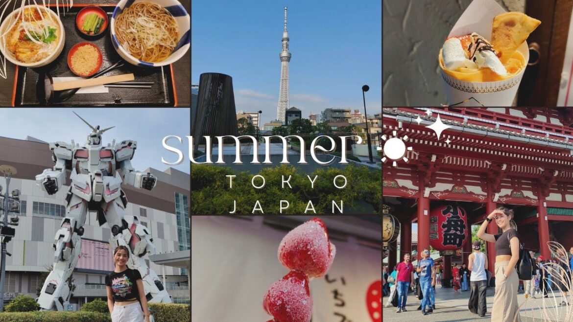 SUMMER IN JAPAN 2023: Asakusa, Odaiba, Sumida and Shibuya |Travel Vlog