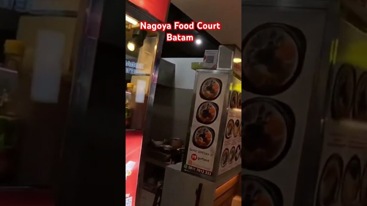 Menjelajahi Kuliner terbaik di Batam| Nagoya Food Court