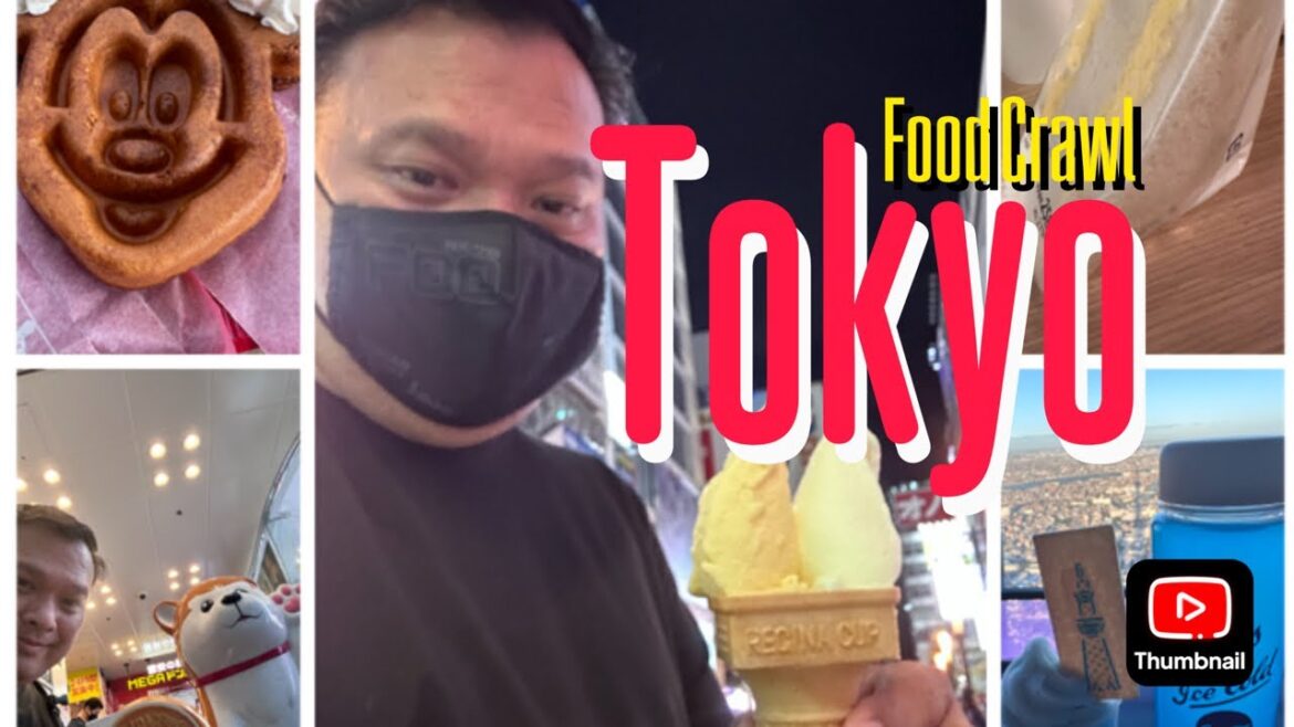 Ice Cream Overload in Tokyo! Tokyo Food Crawl!  #japan #foodie