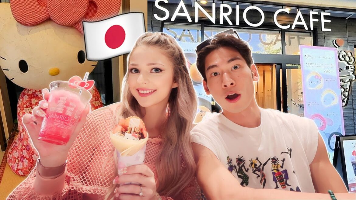 japan vlog: sanrio cafe, kamakura, fireworks