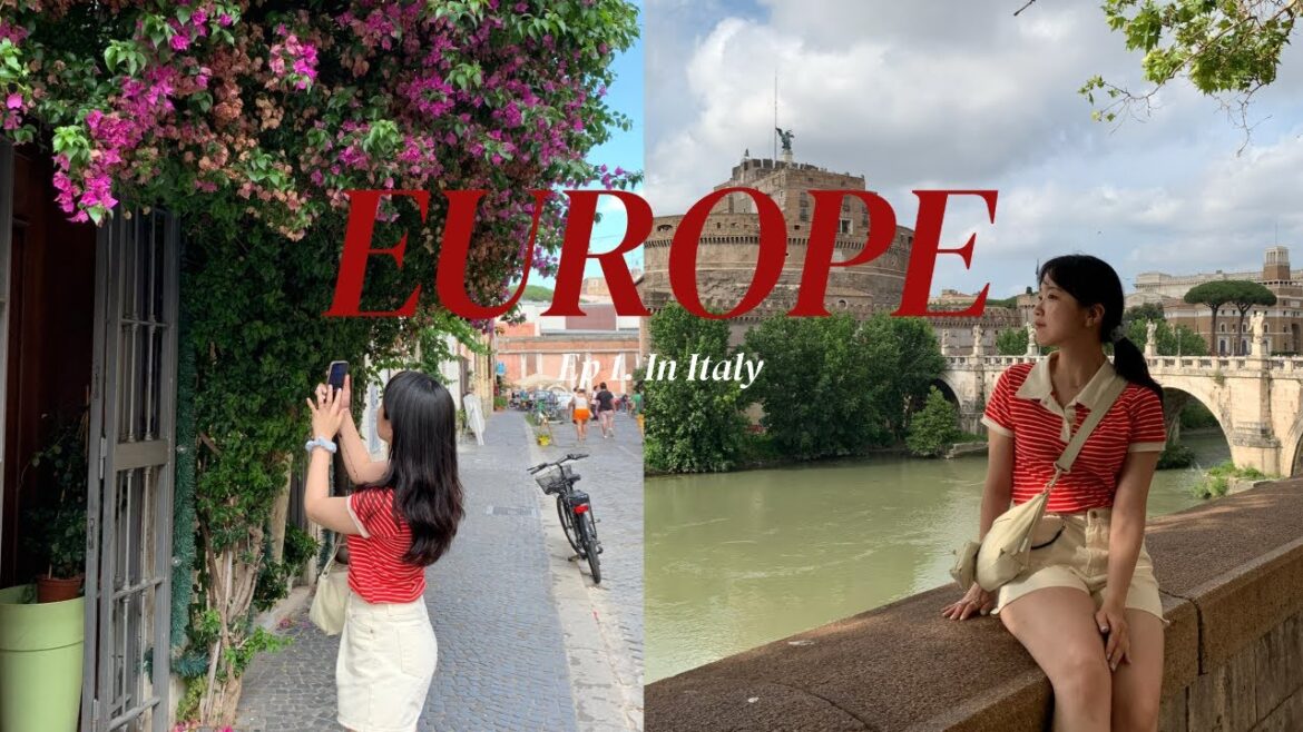 🇮🇹 유럽여행 브이로그 Ep1. In italy l 악명 높은 3만보 투어-바티칸 투어 & 베드로 성당ㅣ판테온 찍고 젤라또 냠냠ㅣ현지식 까르보나라!?