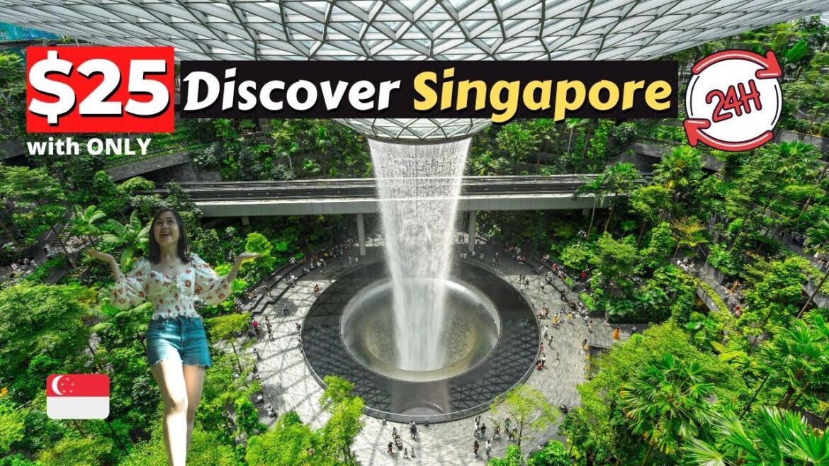 EXPLORE SINGAPORE in 24 HOURS with ONLY $25 | Places to Visit & Things To Do EXPLORE SINGAPORE in 24 HOURS with ONLY $25 | Places to Visit & Things To Do
