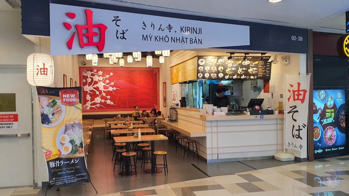 Abura Soba Kirinji - Mì Khô Nhật Bản - SC VivoCity Japanese Dry Noodles Phu My Hung Q7