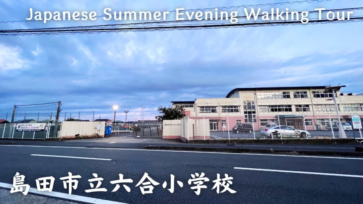 【4K】島田市立六合小学校 周辺 – Japanese Summer Evening Walking Tour / Japan / DJI Pocket 2 【4K】島田市立六合小学校 周辺 - Japanese Summer Evening Walking Tour / Japan / DJI Pocket 2